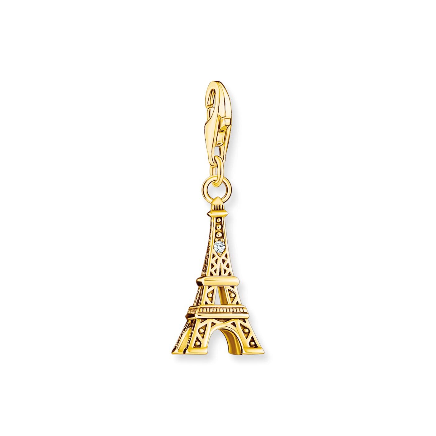 Charm-hängsmycke Eiffeltornet guld