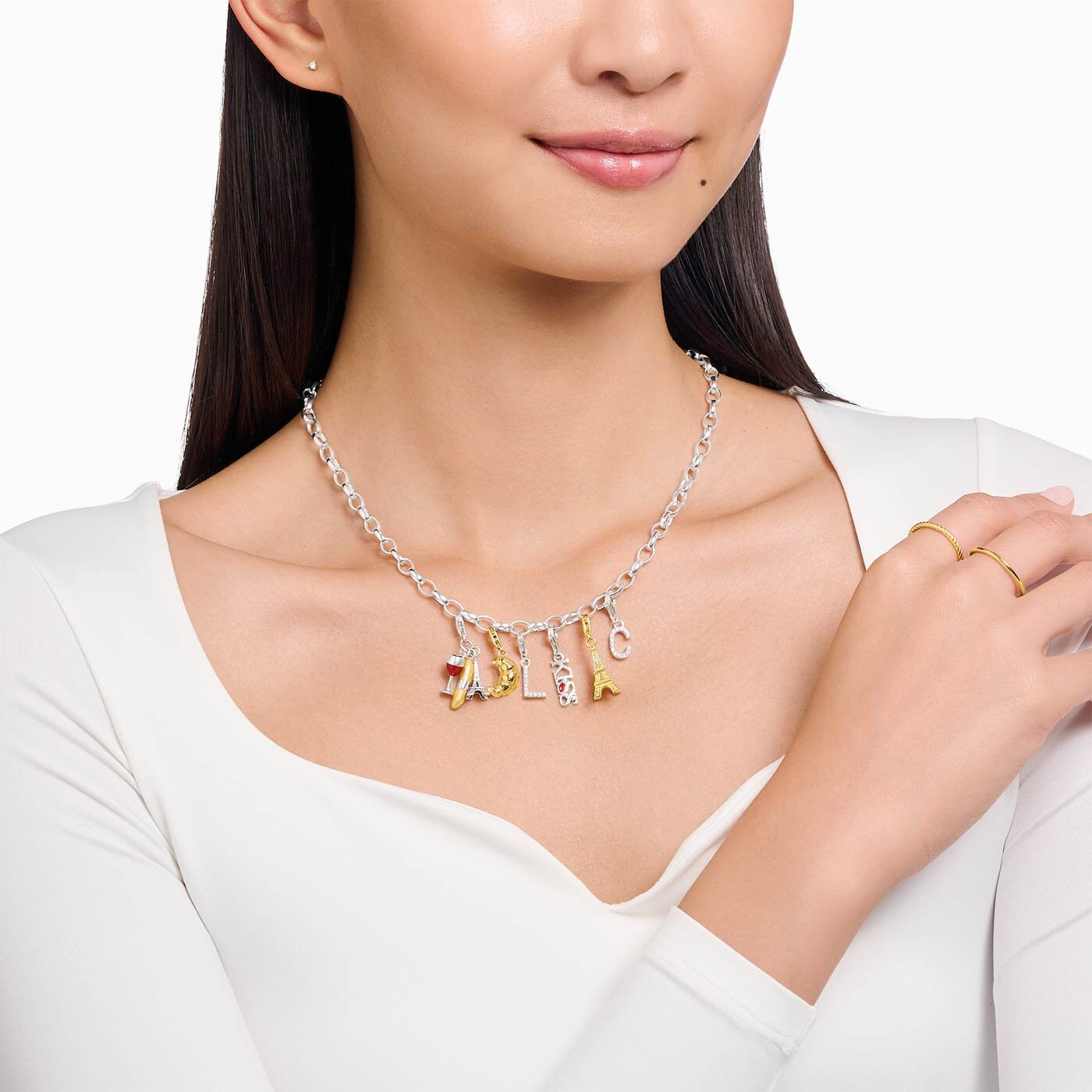 Charm-hängsmycke croissant