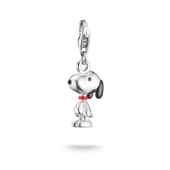 Charm-hängsmycke Snoopy PEANUTS Original Silver