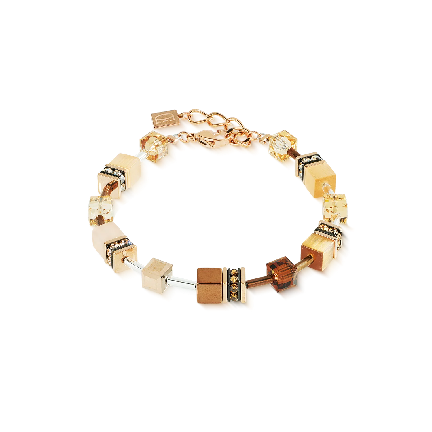 GeoCUBE Iconic Bracelet Mocha Mousse