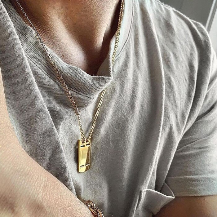 ELVIN halsband förgyllt