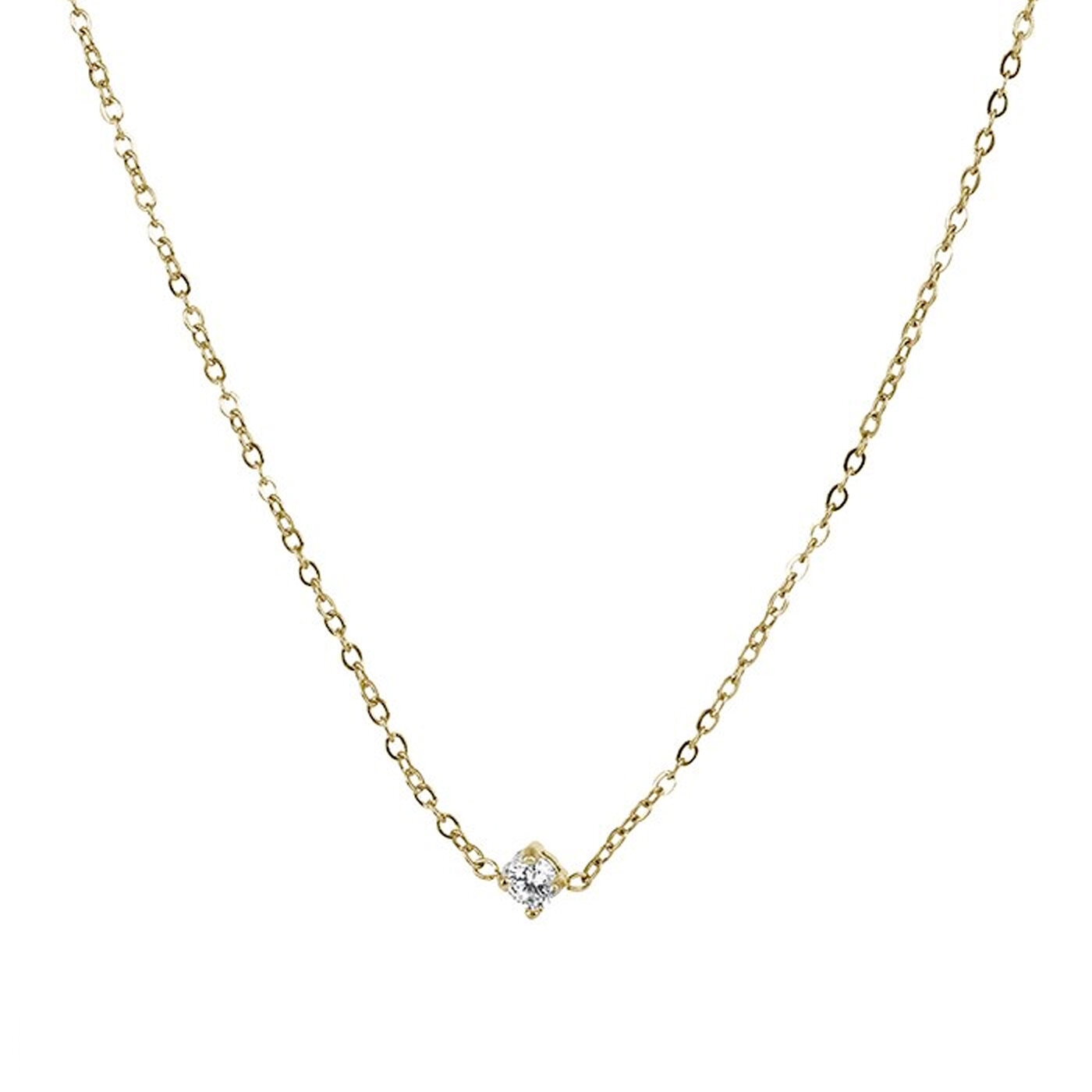 IDA 3mm Halsband Guld