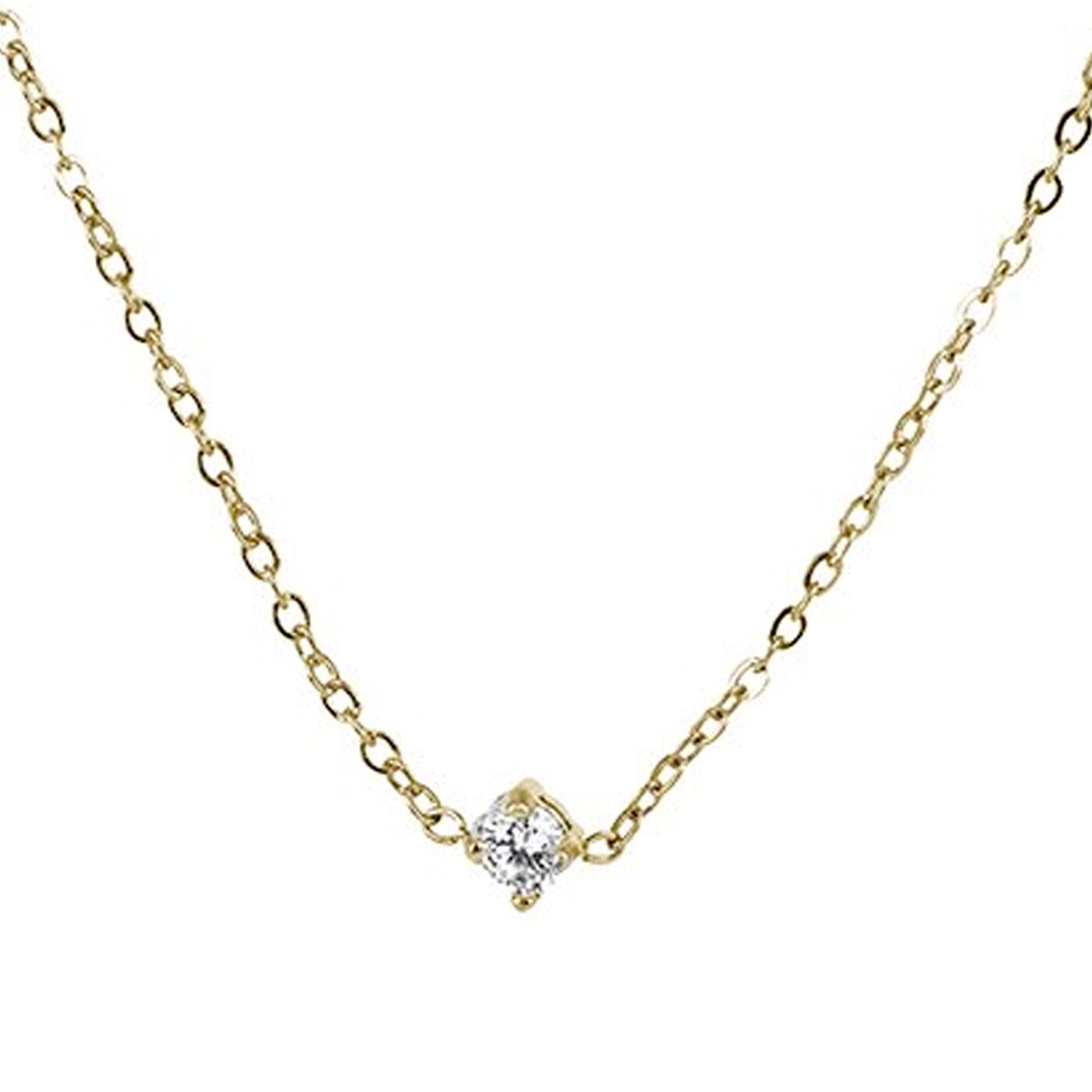 IDA 3mm Halsband Guld