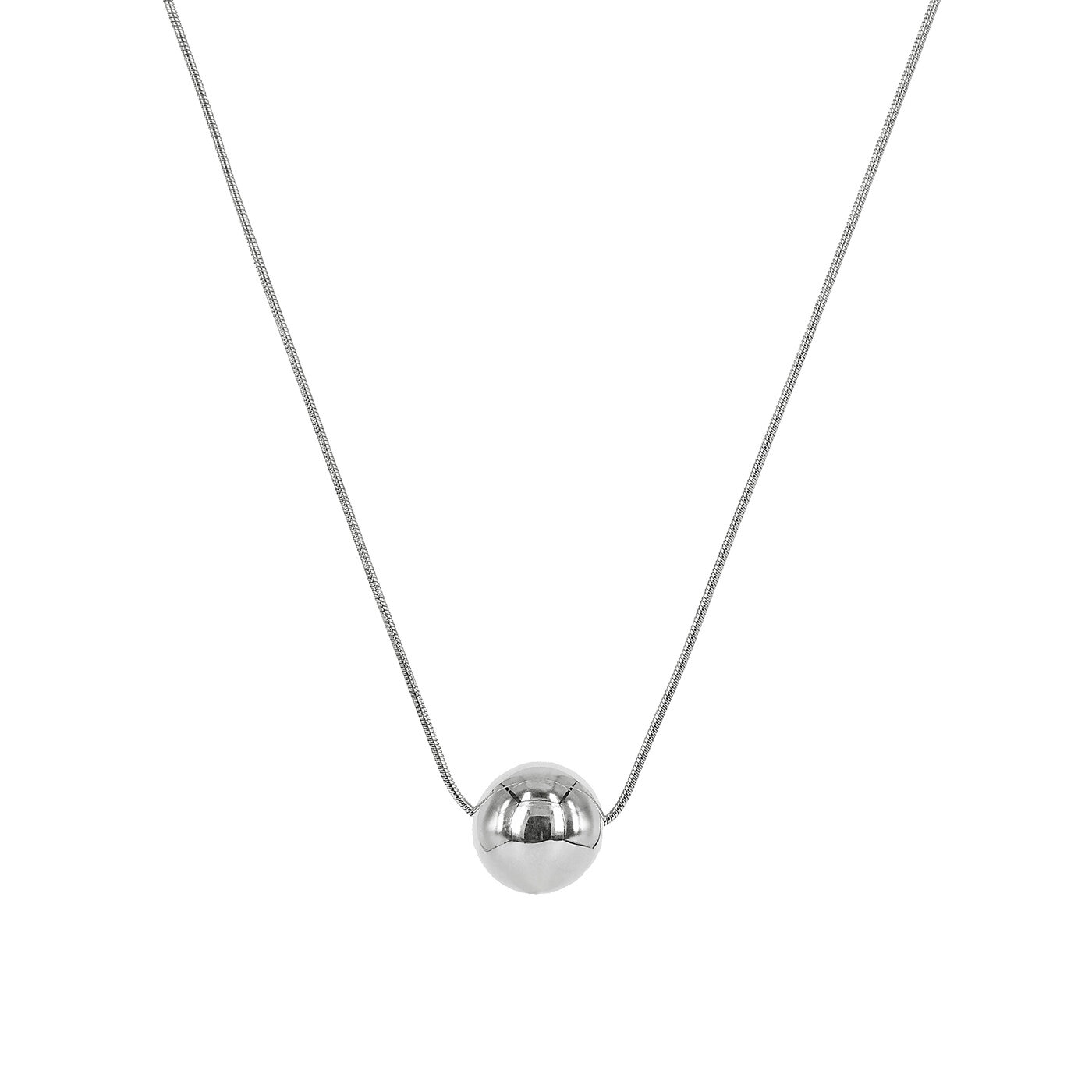 ESSIE Single kort Halsband Stål