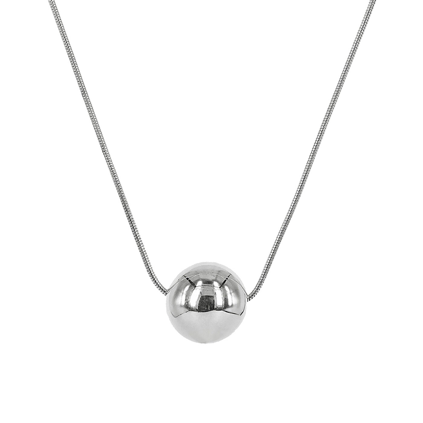 ESSIE Single kort Halsband Stål