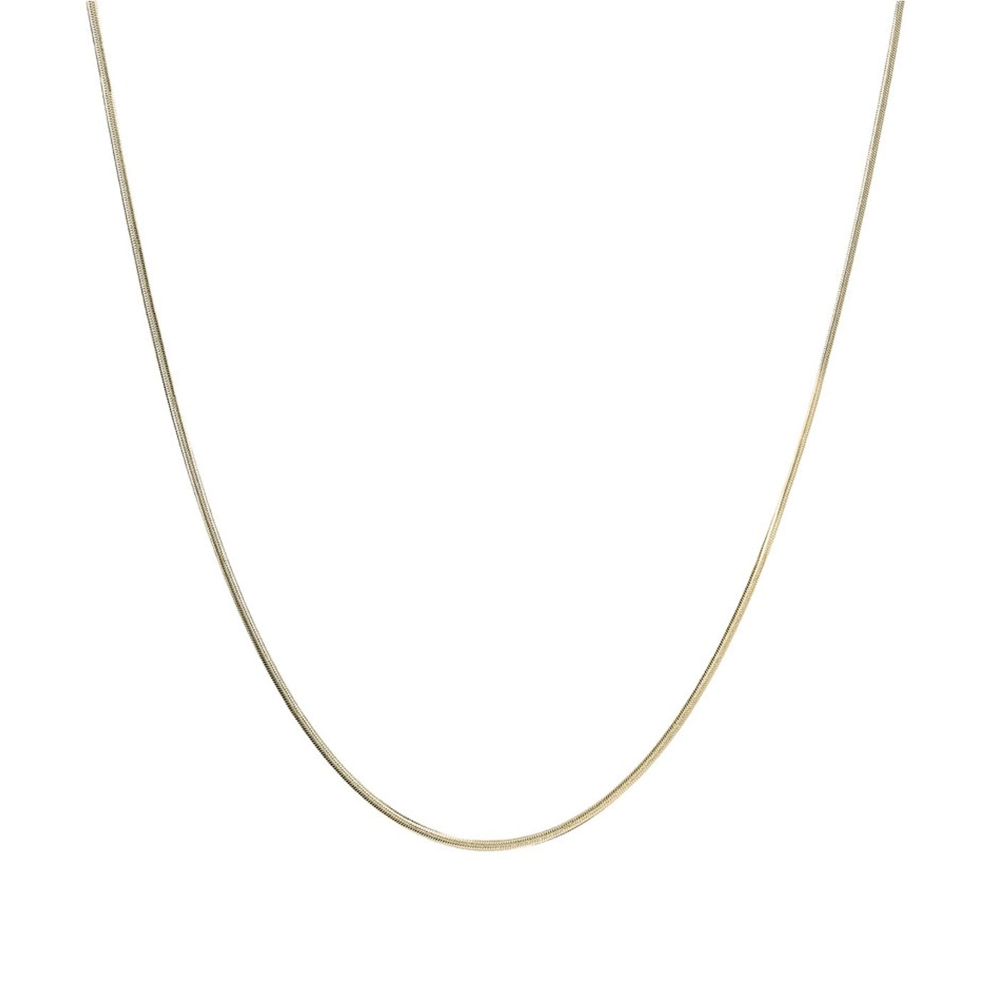 FIONA 2mm Halsband Guld