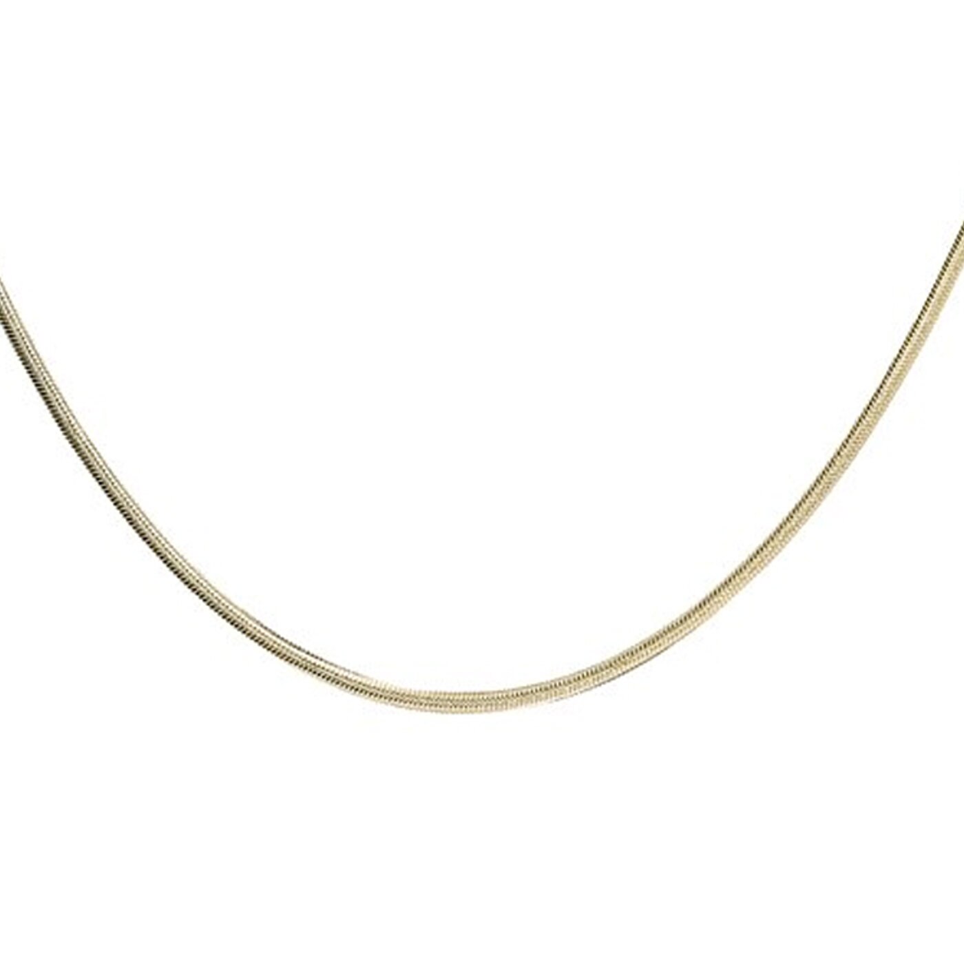 FIONA 2mm Halsband Guld