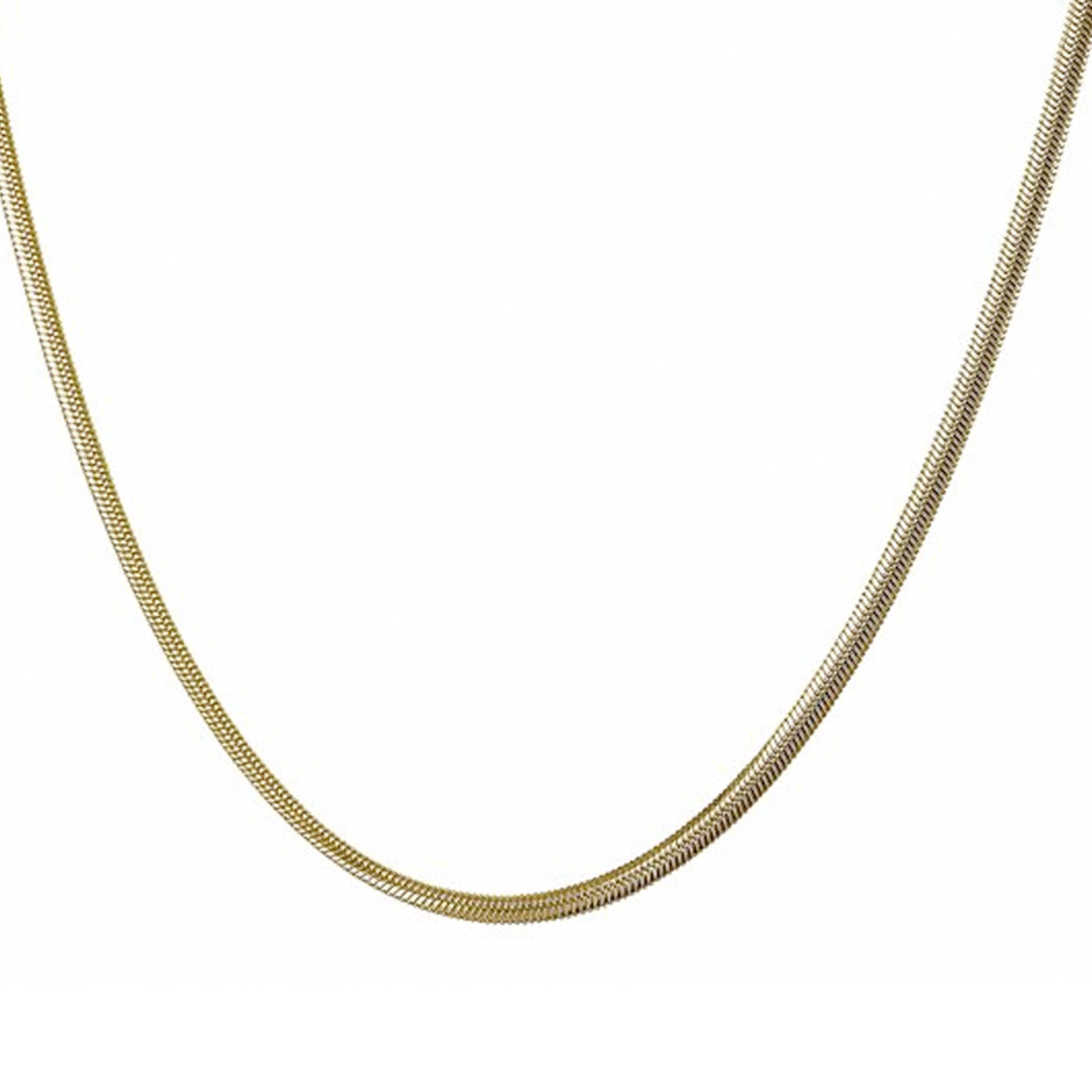 FIONA 3 mm Halsband Guld