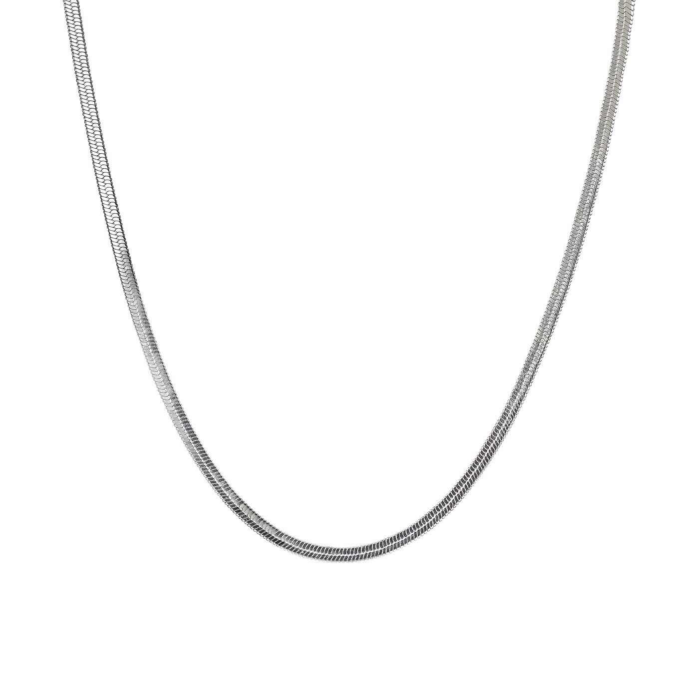 FIONA 5mm Halsband Stål
