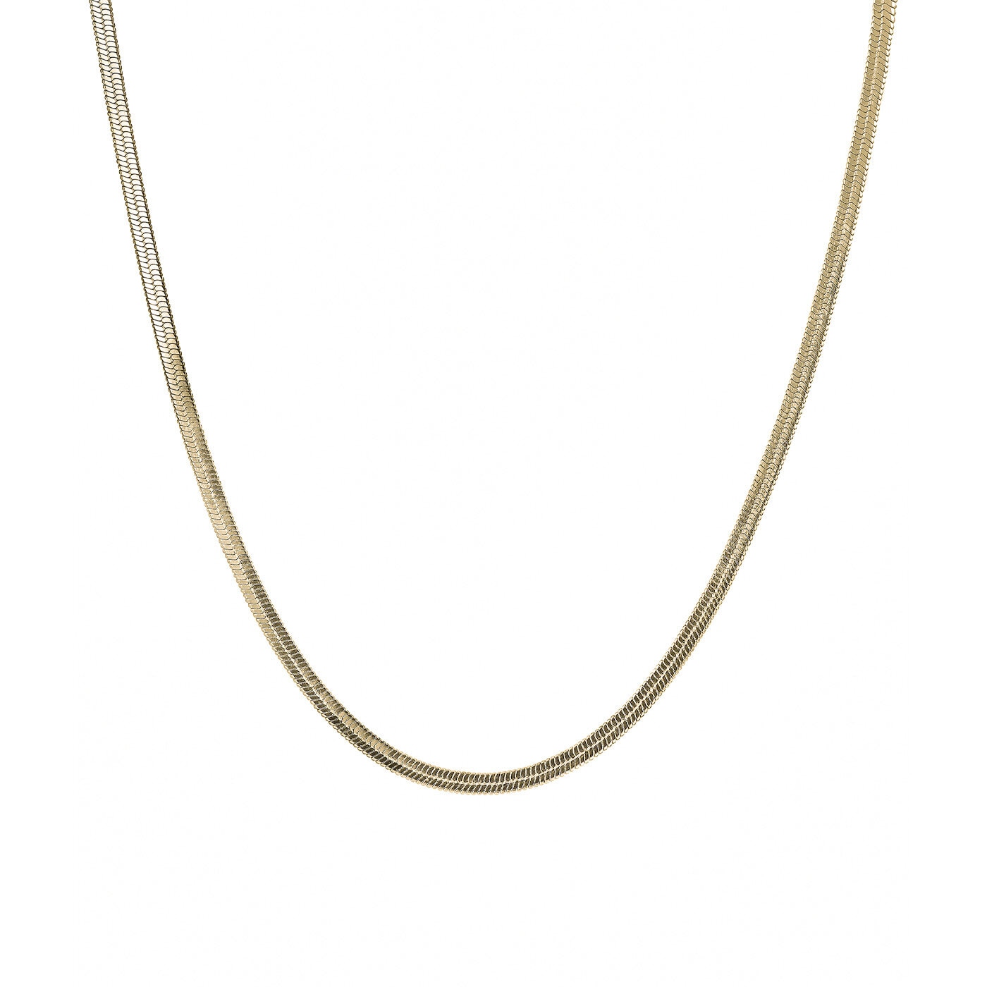 FIONA 5mm Halsband Guld