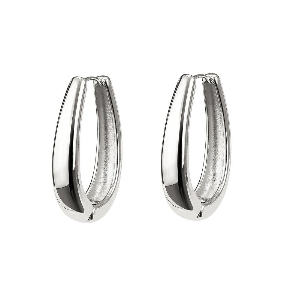 ALINA Örhängen 34 mm Stål