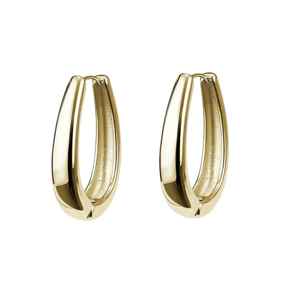 ALINA Örhängen 34 mm Guld