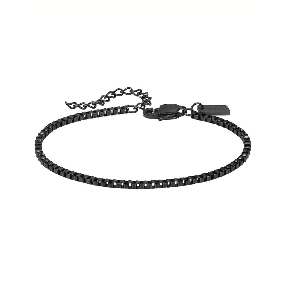 BOONE Armband Svart  19cm 