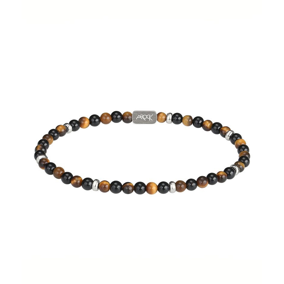 COLIN MIX Armband Brun/Svart/Stål