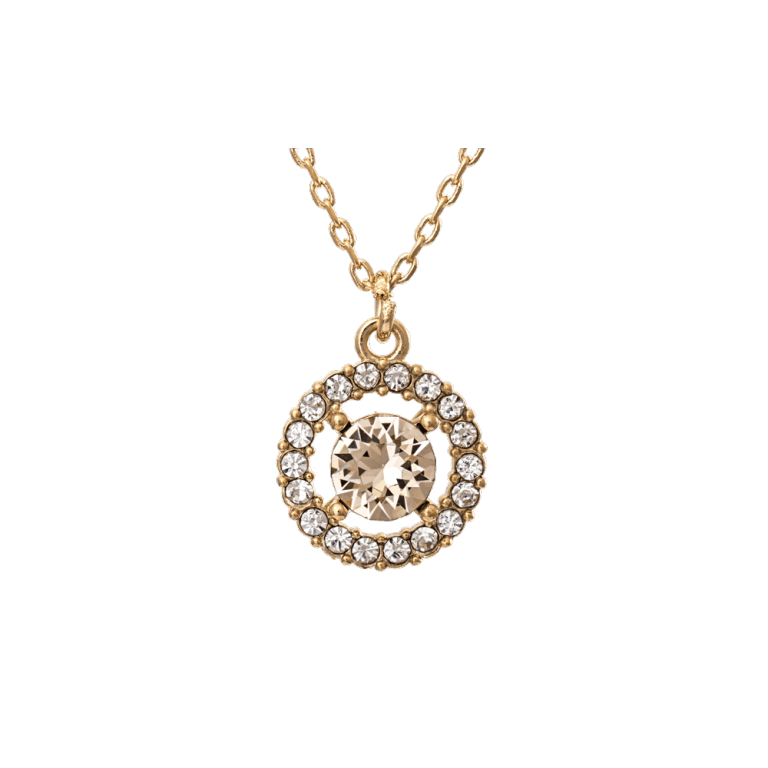 Miss Miranda necklace - Light silk