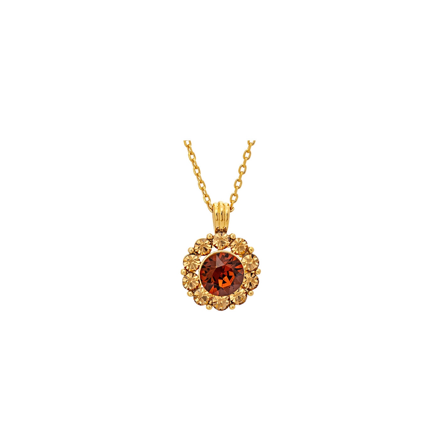 Sofia necklace - Amber