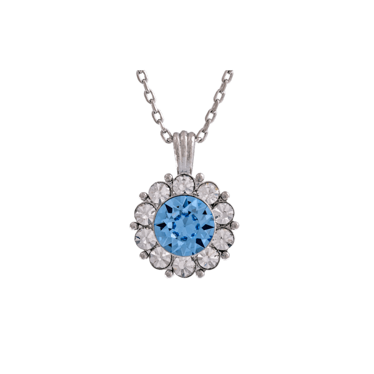 Sofia necklace - Light sapphire