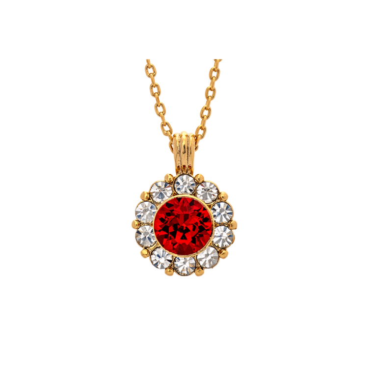 Sofia necklace - Scarlett red