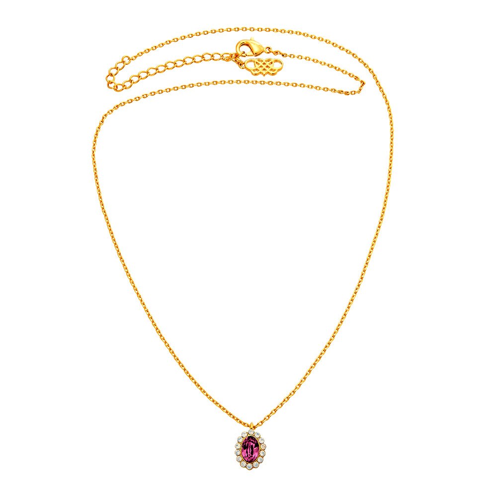 Petite Moon necklace - Iris