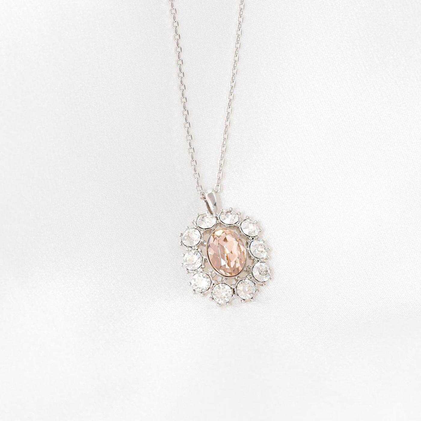 Miss Elizabeth necklace - Vintage rose