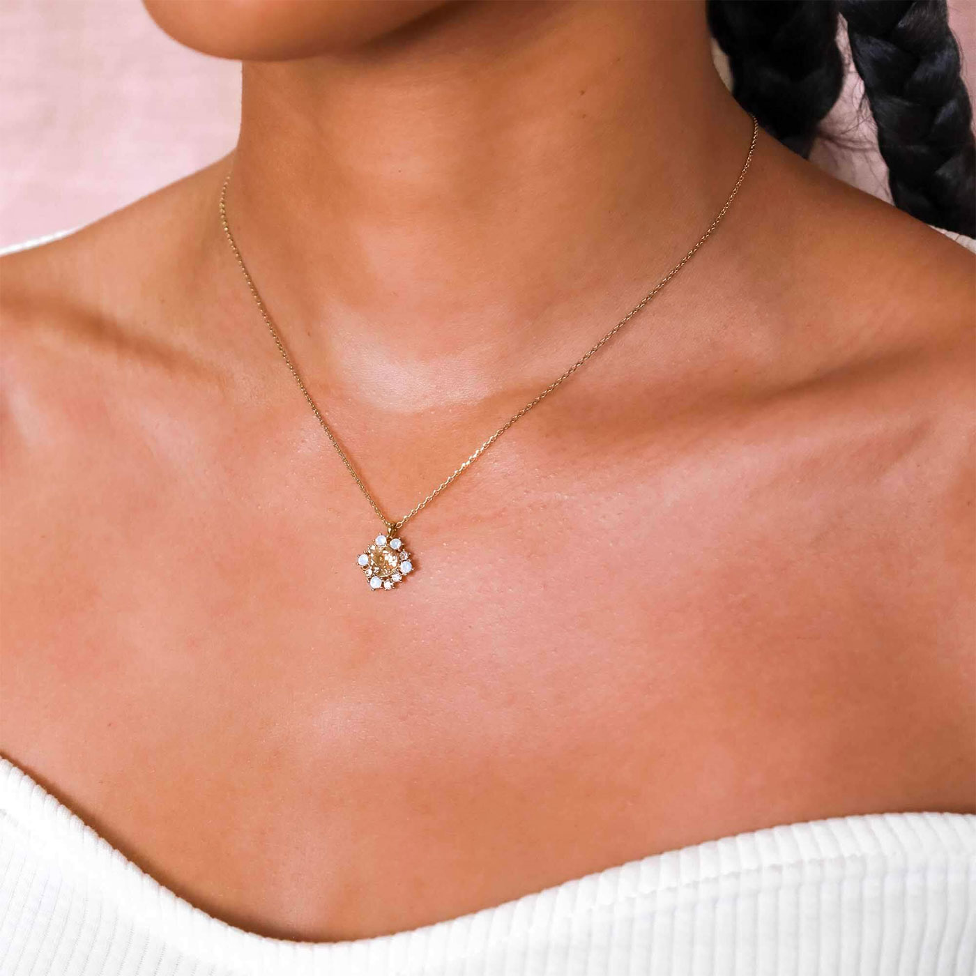 Emily necklace - Golden dreams