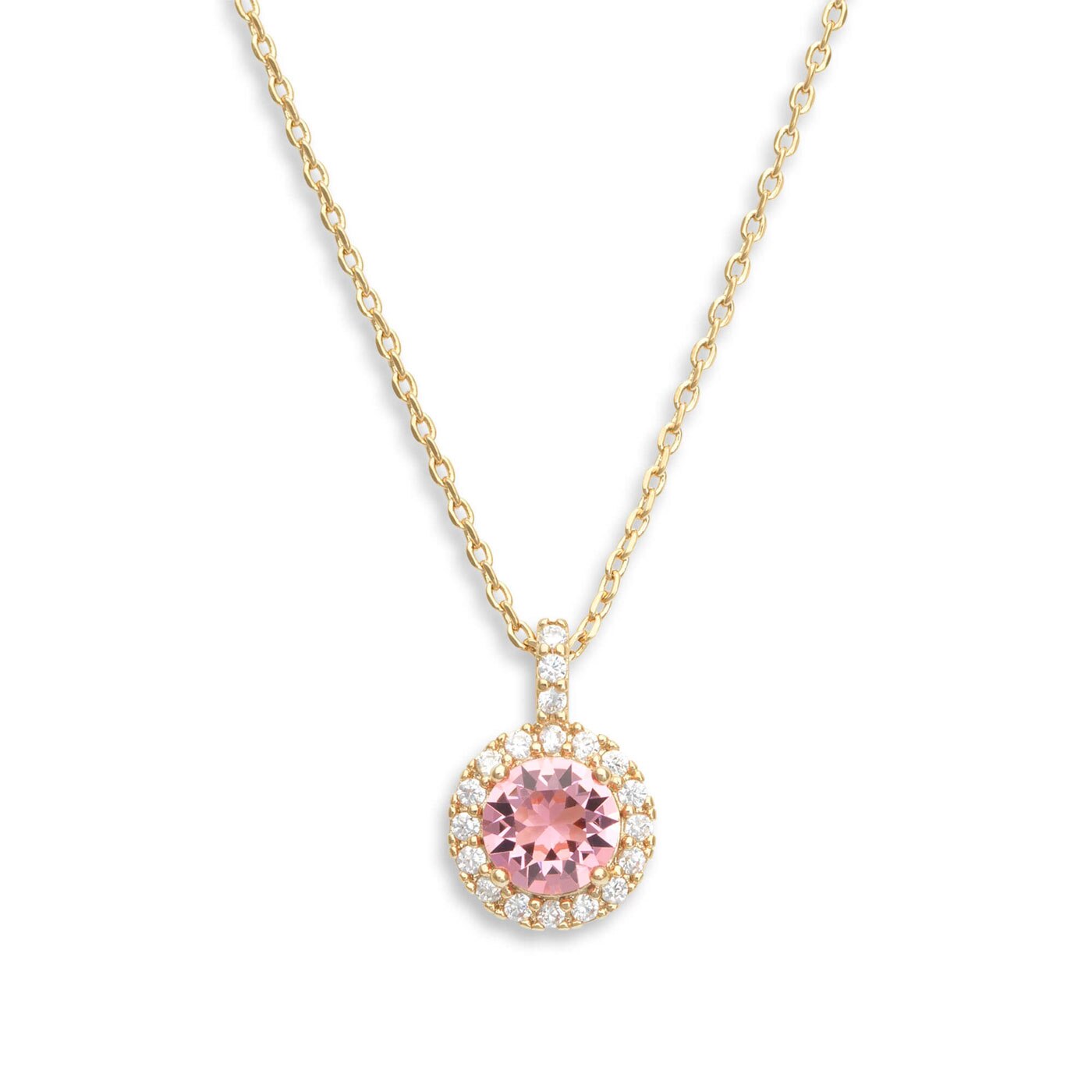 Miss Stella necklace - Light rose