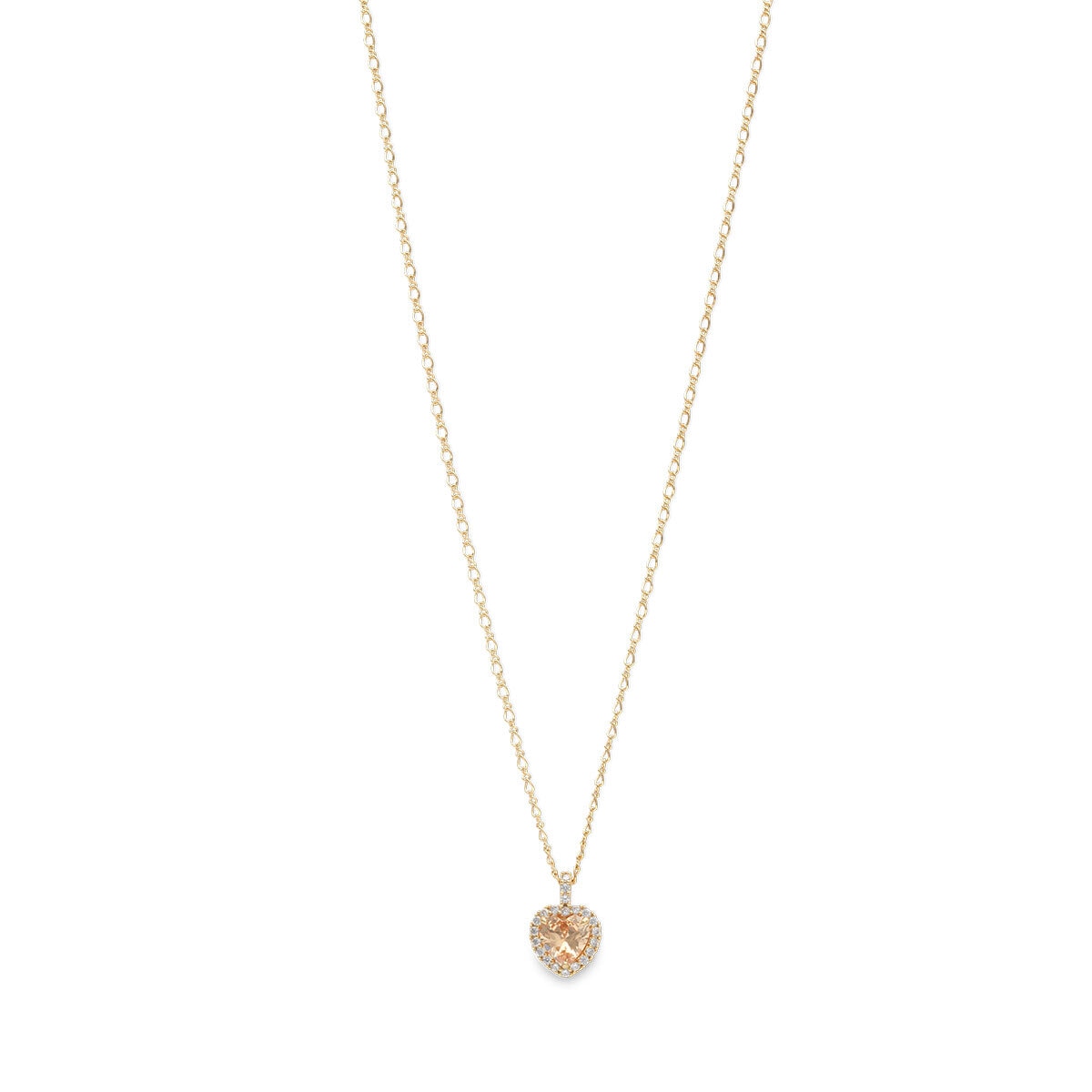 Delphine necklace - Light champagne