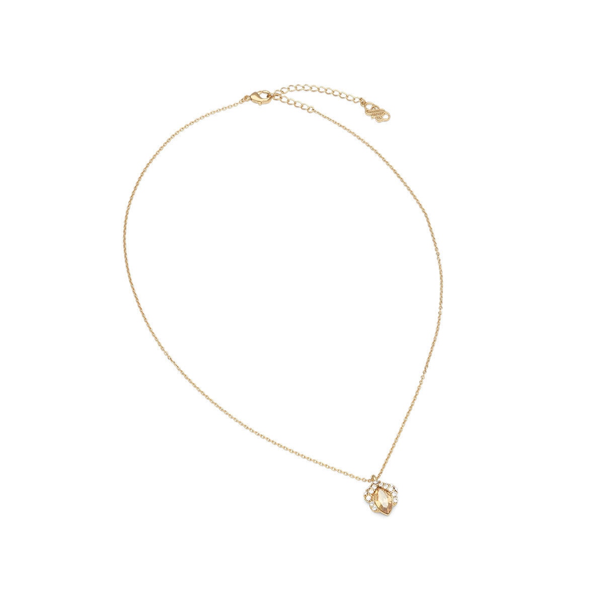 Petite Camille necklace - Golden shadow