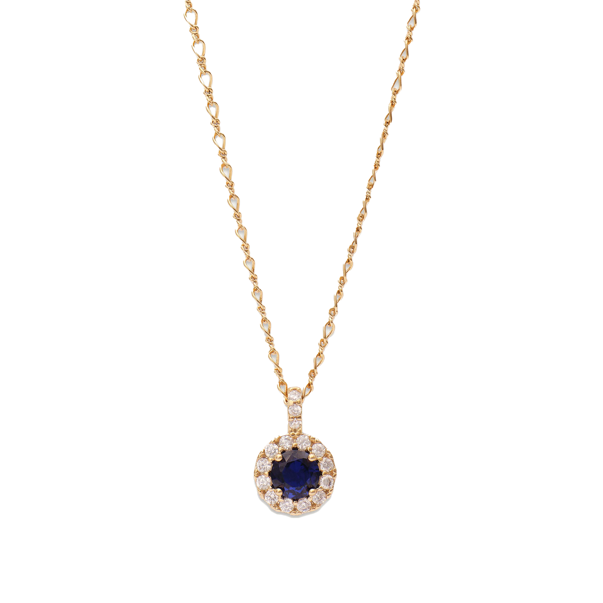 Laurie necklace - Sapphire