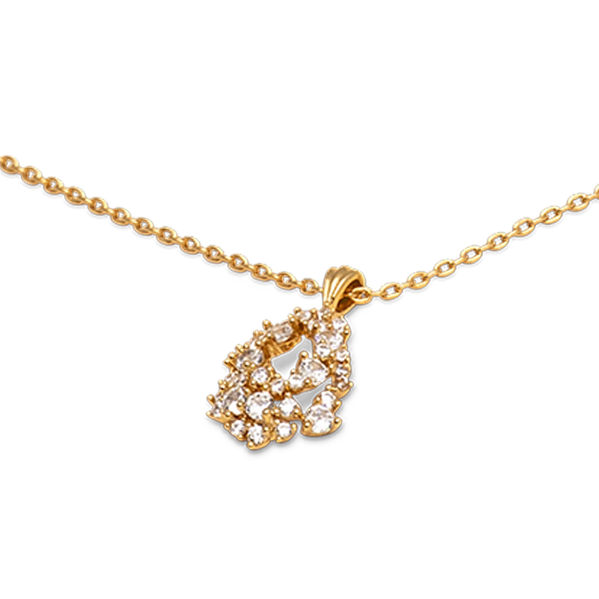 Petite Miss Alice necklace - Crystal