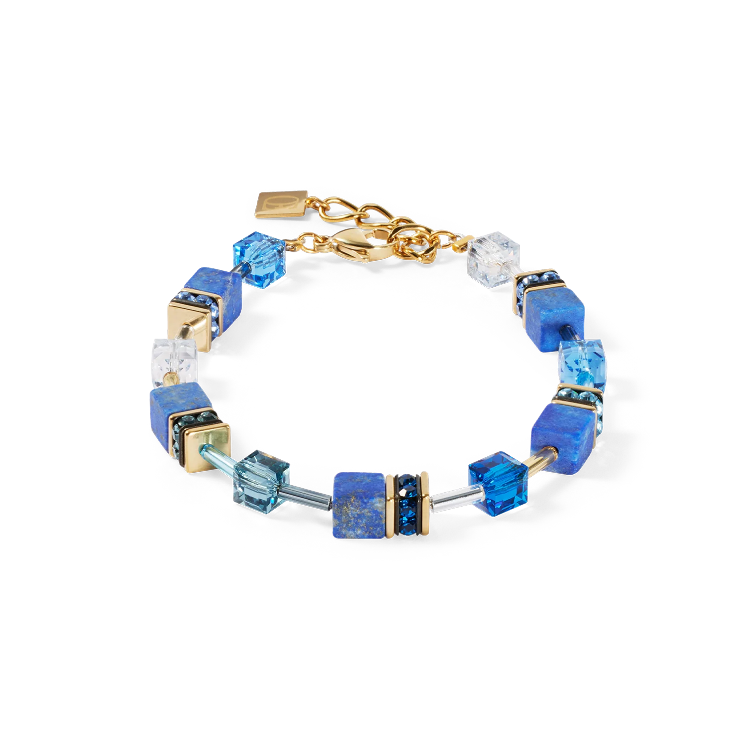 GeoCUBE Iconic Precious bracelet blue