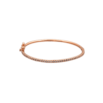 Kennedy bracelet - Crystal (Rose gold)