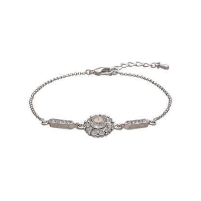 Miss Sofia bracelet - Crystal (silver)