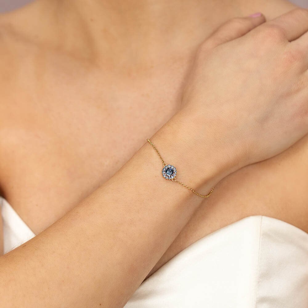 Celeste bracelet - Royal blue