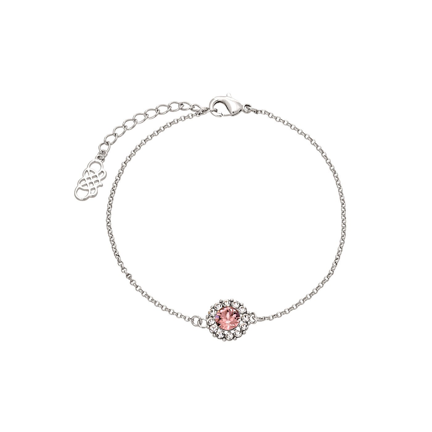 Celeste bracelet - Vintage rose (Silver)