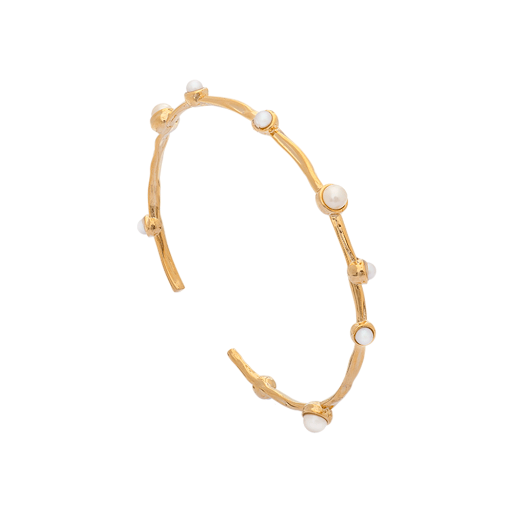 Jagger pearl bracelet - Ivory (Gold)