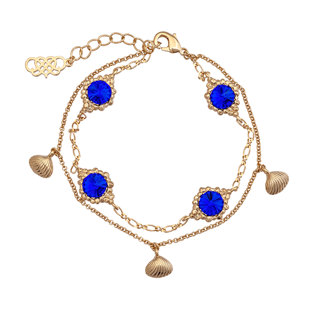 Bonnie bracelet - Majestic blue