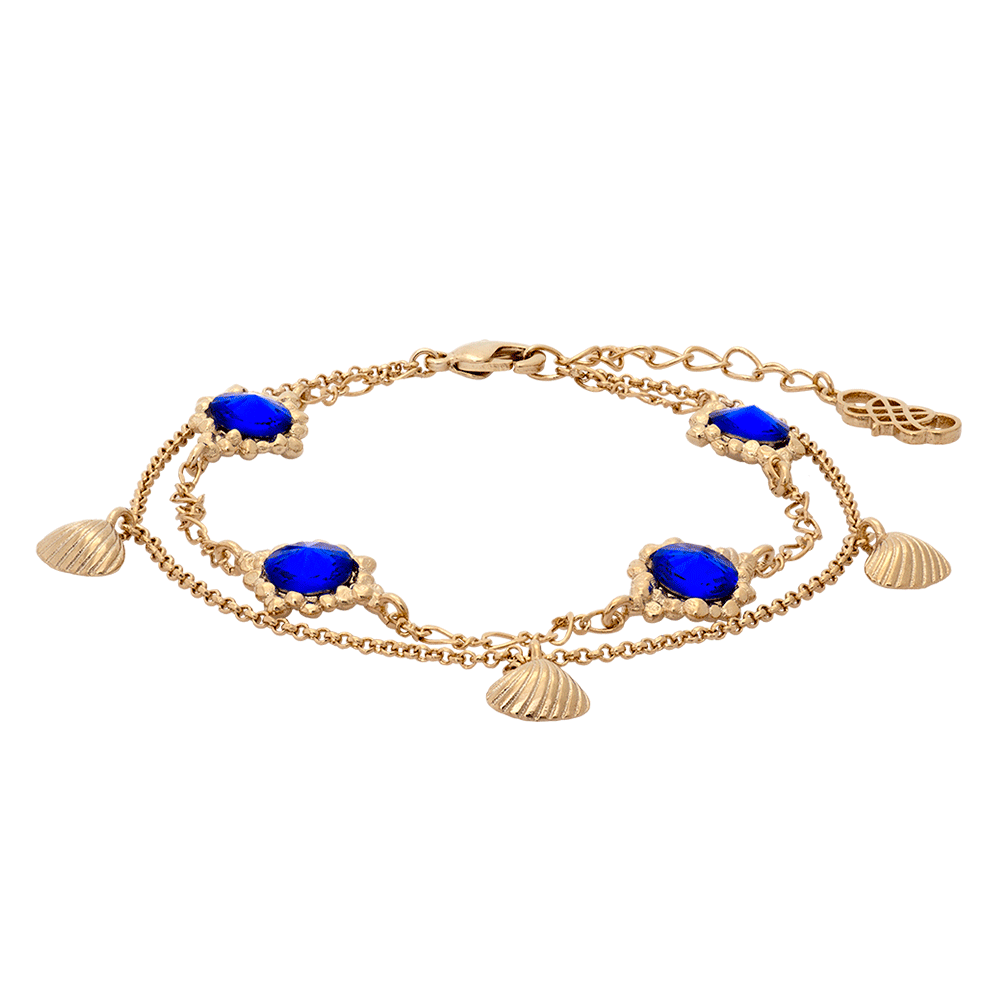 Bonnie bracelet - Majestic blue