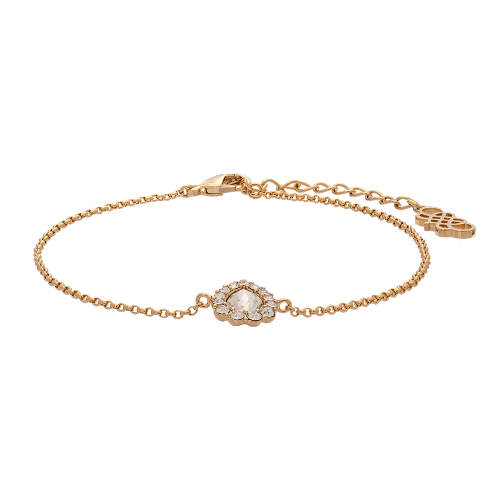 Amelie bracelet - Crystal (Gold)