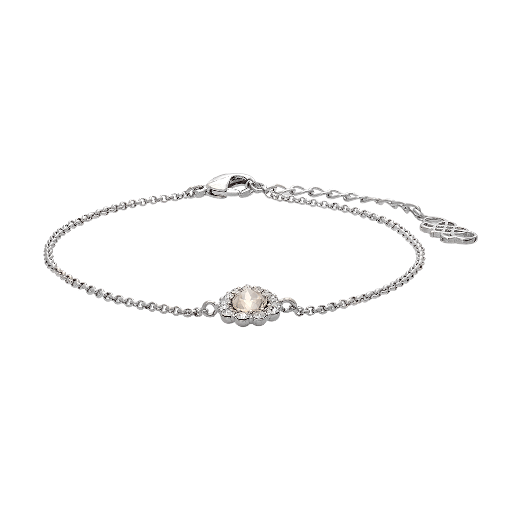 Amelie bracelet - Crystal (Silver)
