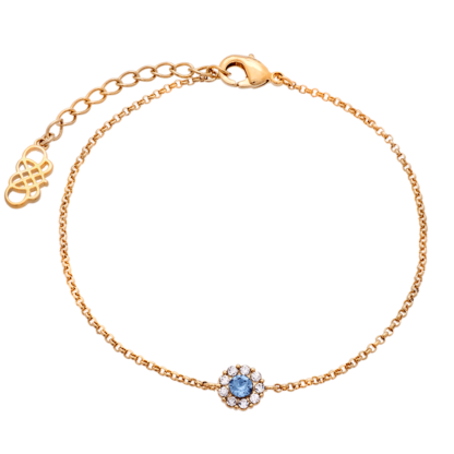 Petite Miss Sofia bracelet - Light sapphire