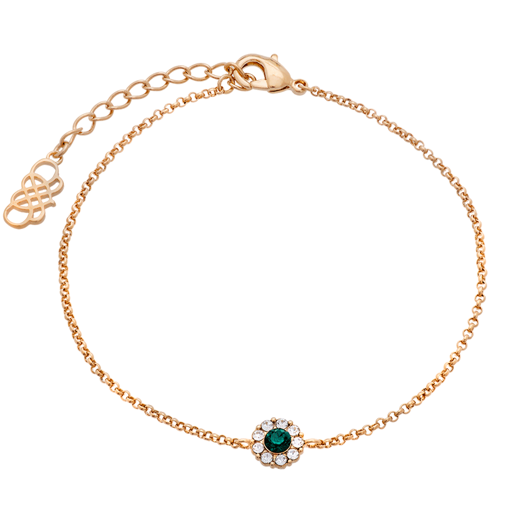Petite Miss Sofia bracelet - Emerald