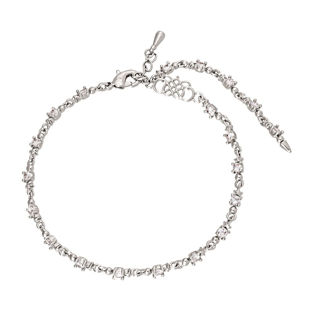 Miss Vera bracelet - Crystal (Silver)