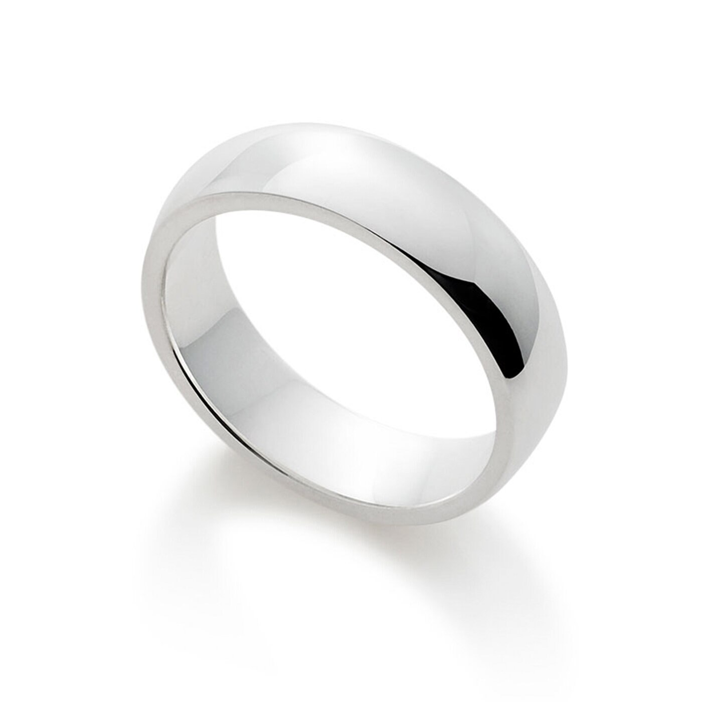 Smooth ring silver           