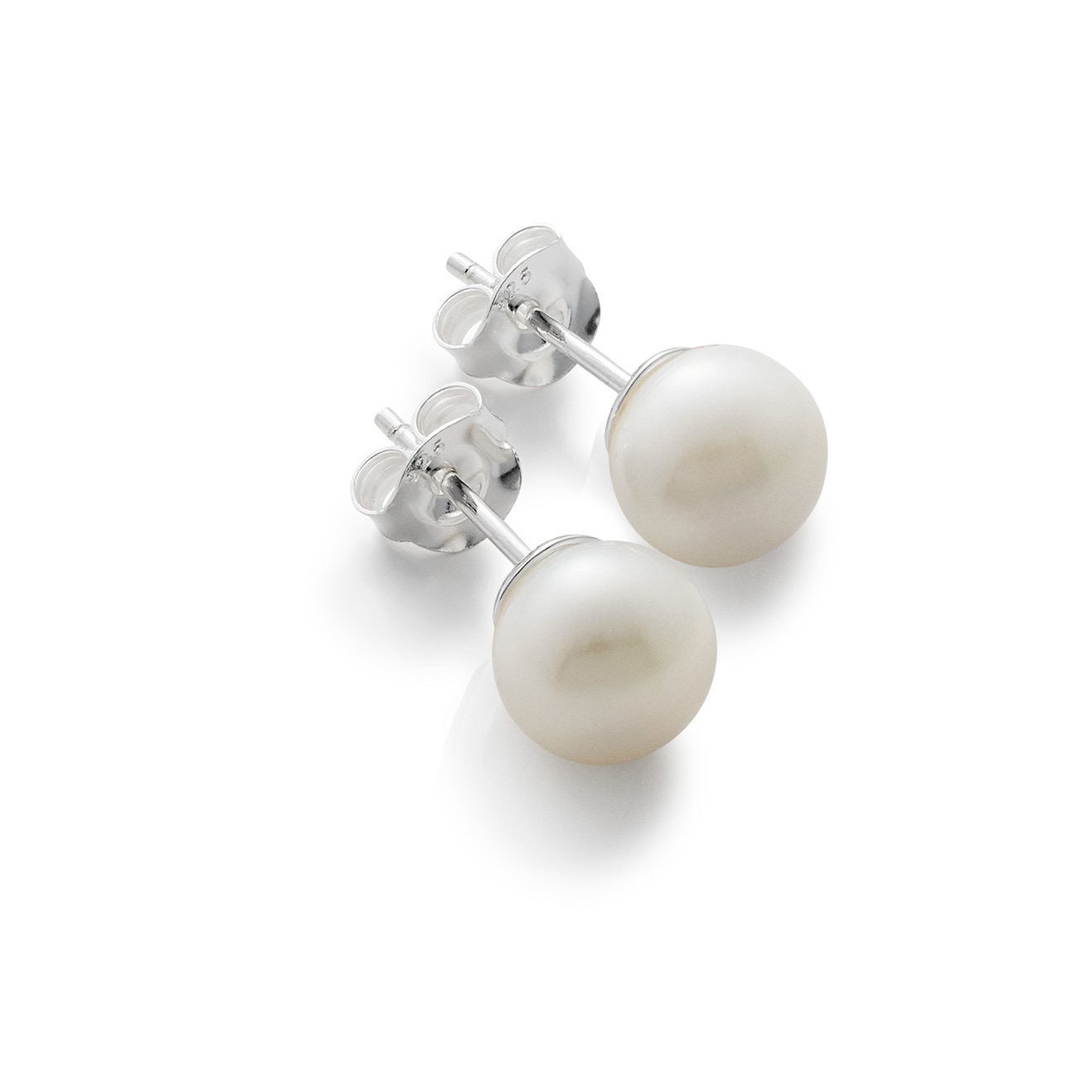 Pearl stiftörhängen 7-7,5 mm