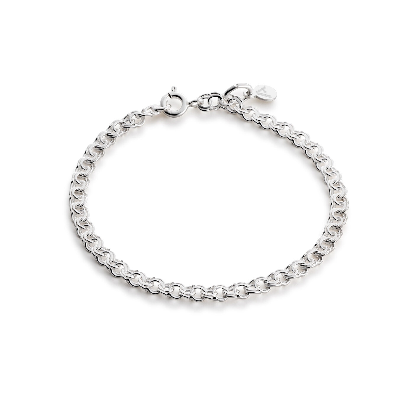 Bismarck armband silver 17 cm