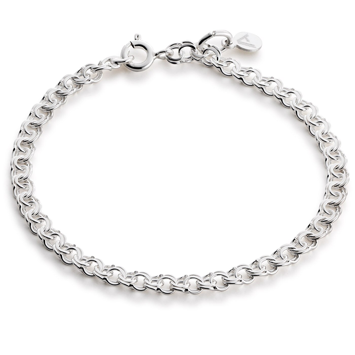Bismarck armband silver 17 cm