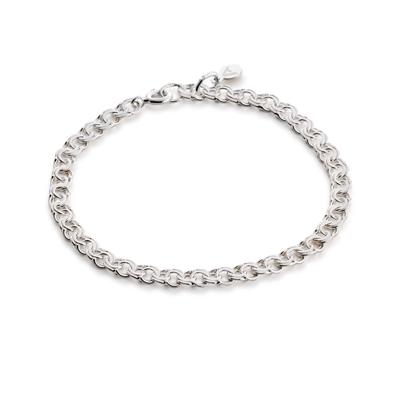 Bismarck armband silver 18 cm