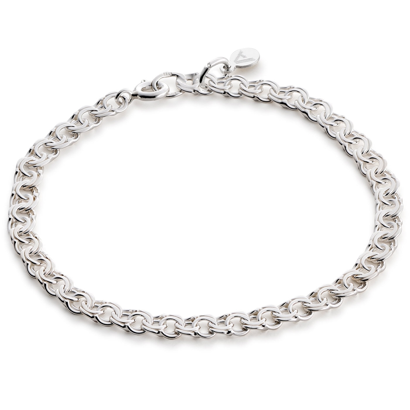 Bismarck armband silver 18 cm