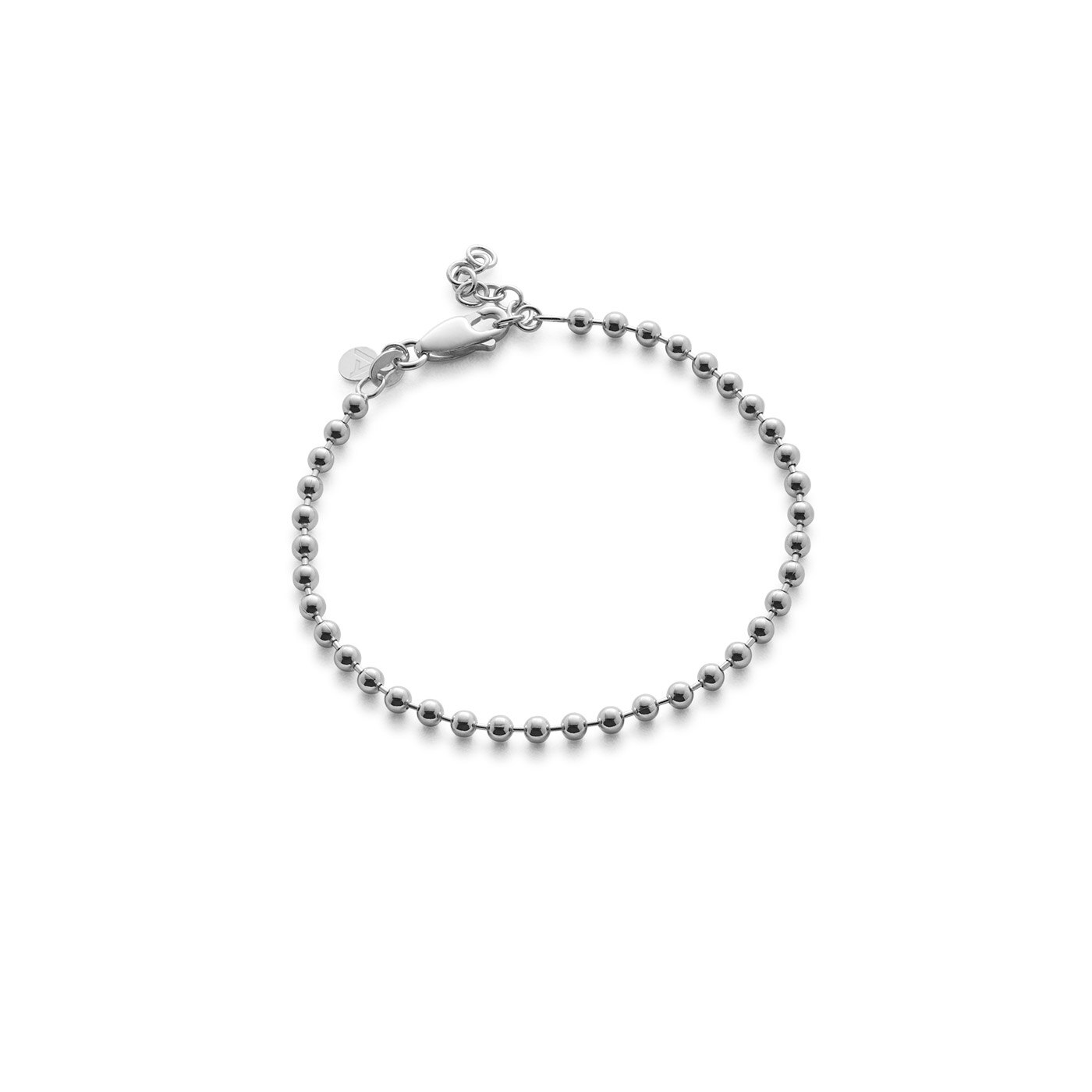 Halo armband silver med ext